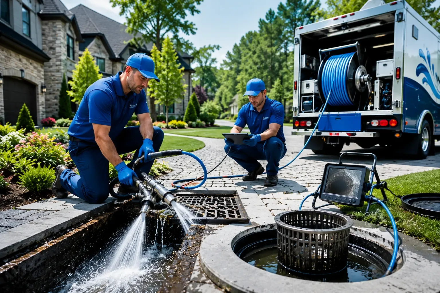 Local outdoor drain cleaning professionals in Davis City, IA